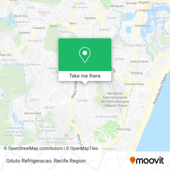 Gduto Refrigeracao map