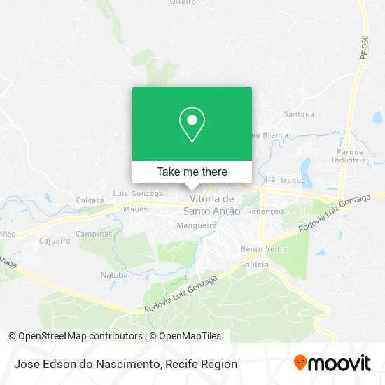 Jose Edson do Nascimento map