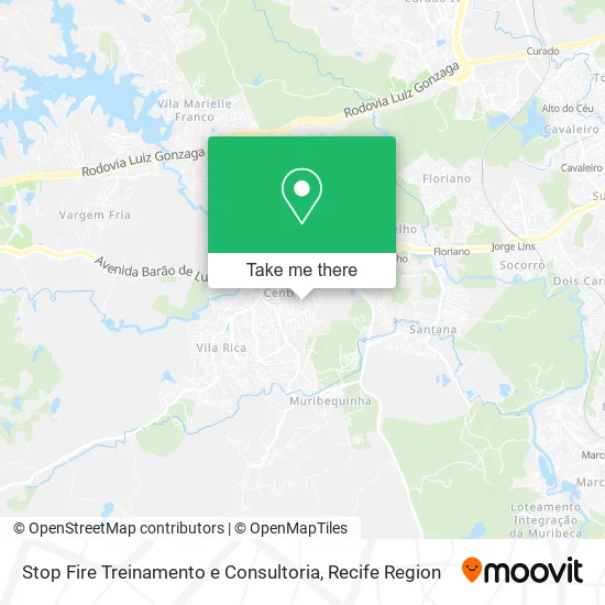 Stop Fire Treinamento e Consultoria map