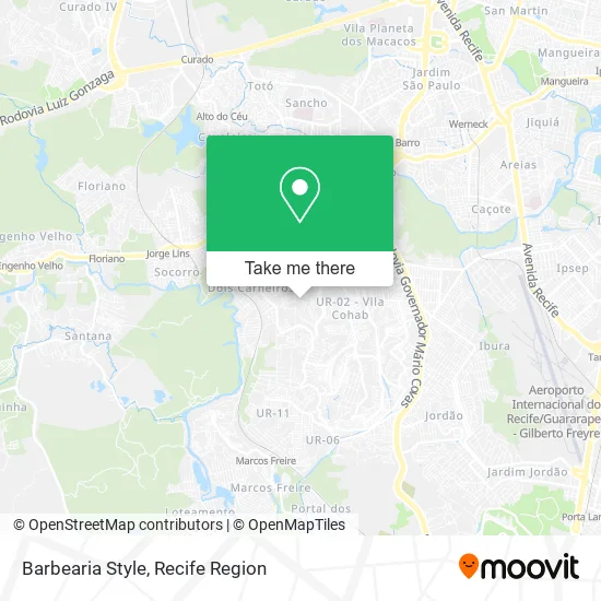Barbearia Style map