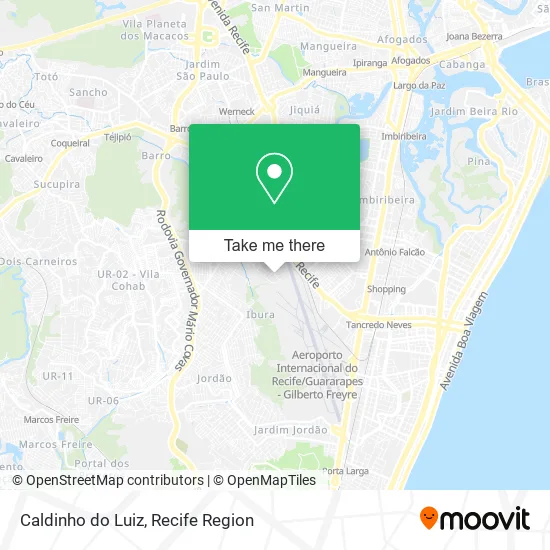 Caldinho do Luiz map