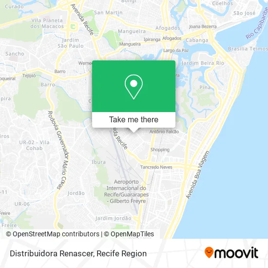 Distribuidora Renascer map