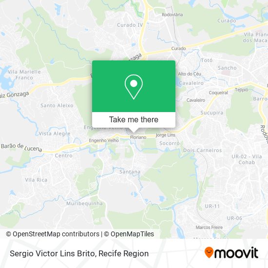 Sergio Victor Lins Brito map