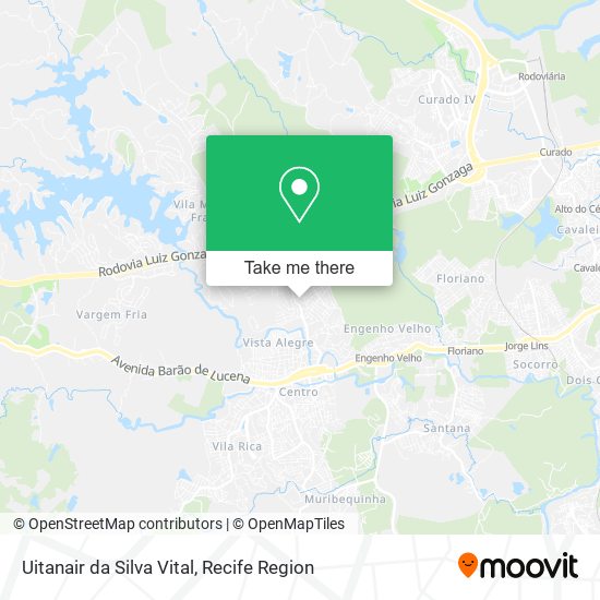 Uitanair da Silva Vital map