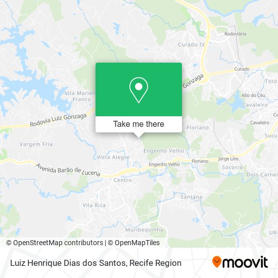 Luiz Henrique Dias dos Santos map