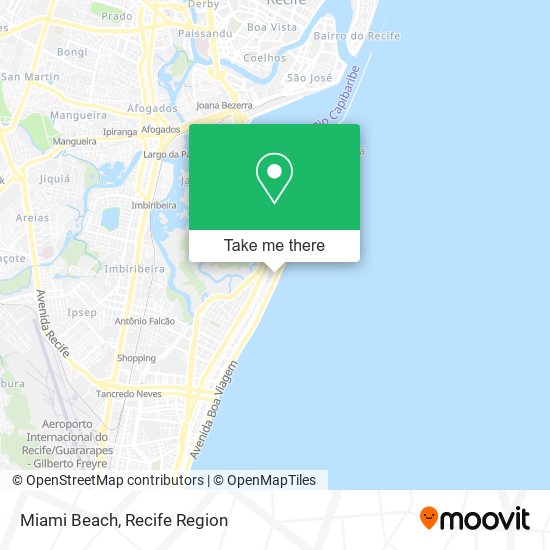 Miami Beach map