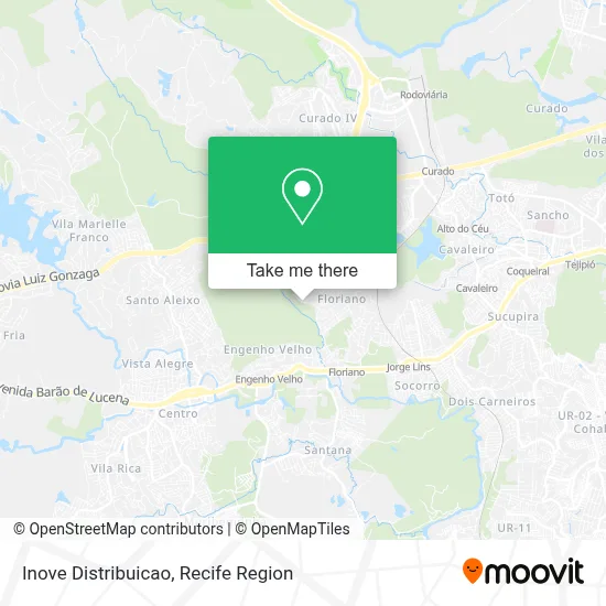 Inove Distribuicao map