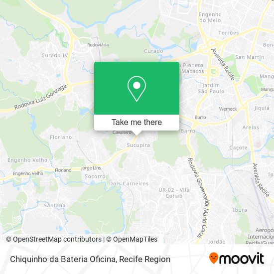 Chiquinho da Bateria Oficina map