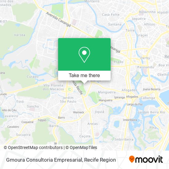Gmoura Consultoria Empresarial map