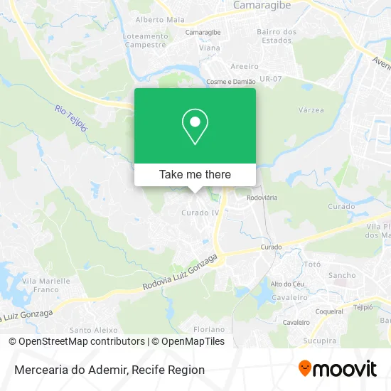Mercearia do Ademir map