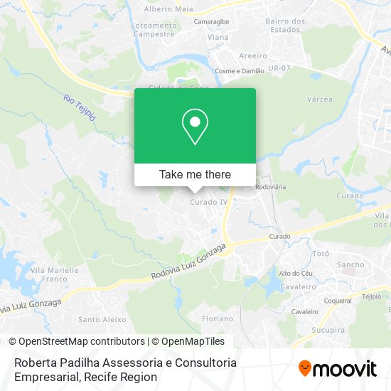 Roberta Padilha Assessoria e Consultoria Empresarial map