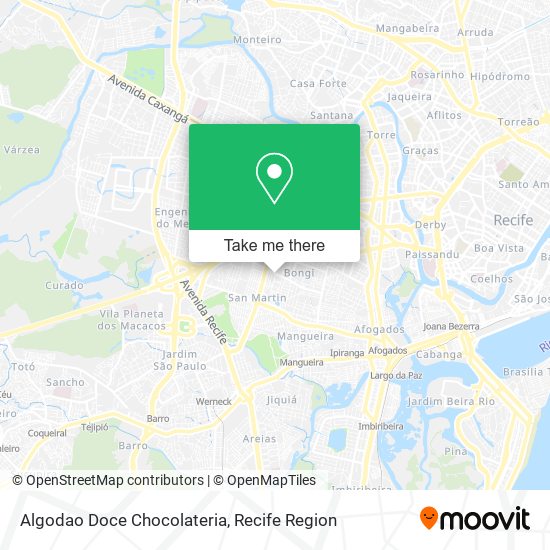 Algodao Doce Chocolateria map