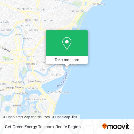 Get Green Energy Telecom map