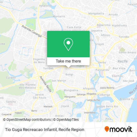 Tio Guga Recreacao Infantil map