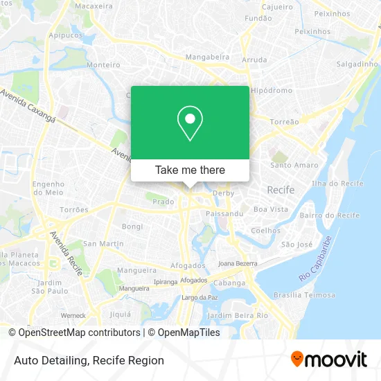 Auto Detailing map
