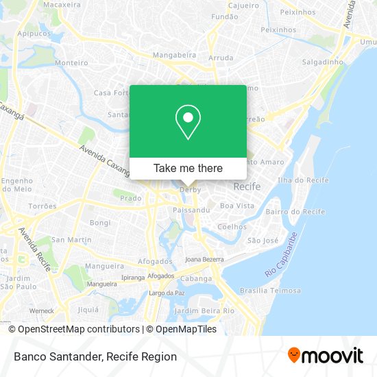 Banco Santander map