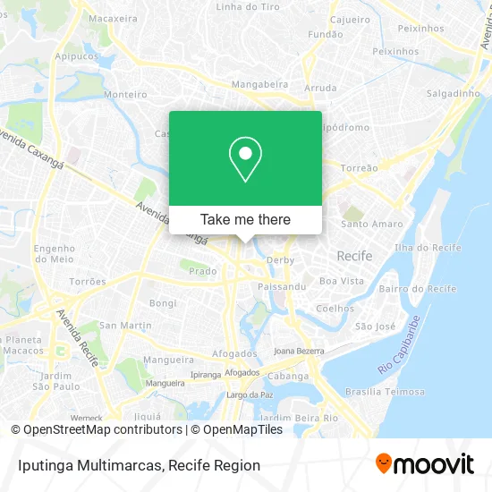 Iputinga Multimarcas map