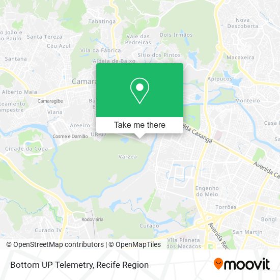 Bottom UP Telemetry map