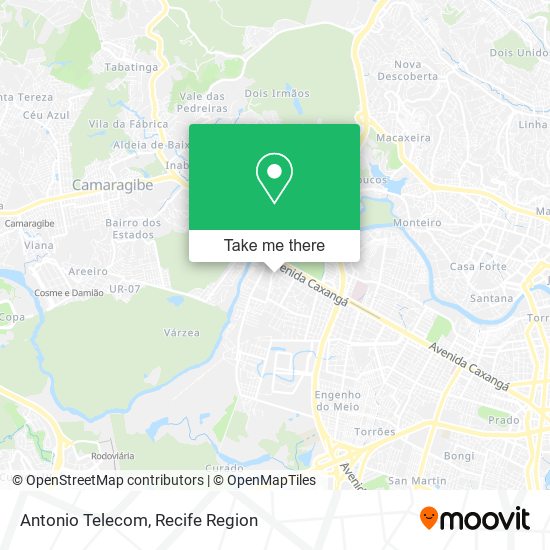 Antonio Telecom map