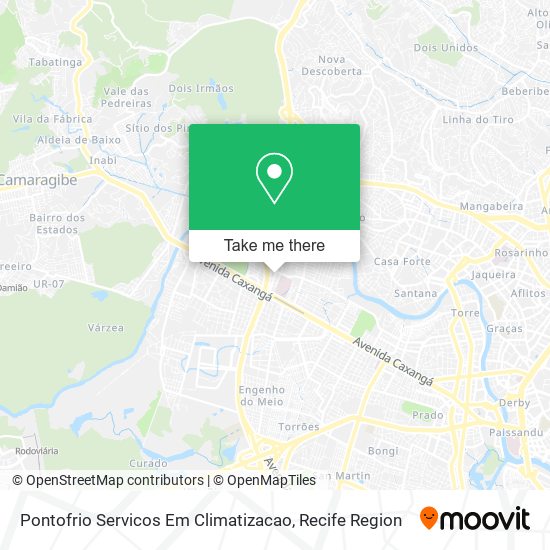 Pontofrio Servicos Em Climatizacao map