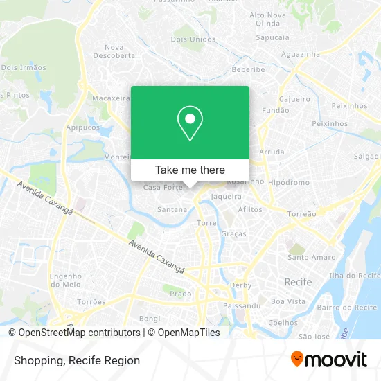 Shopping map