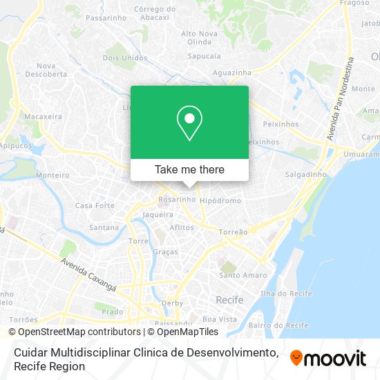 Mapa Cuidar Multidisciplinar Clinica de Desenvolvimento