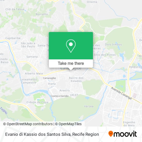 Evanio di Kassio dos Santos Silva map