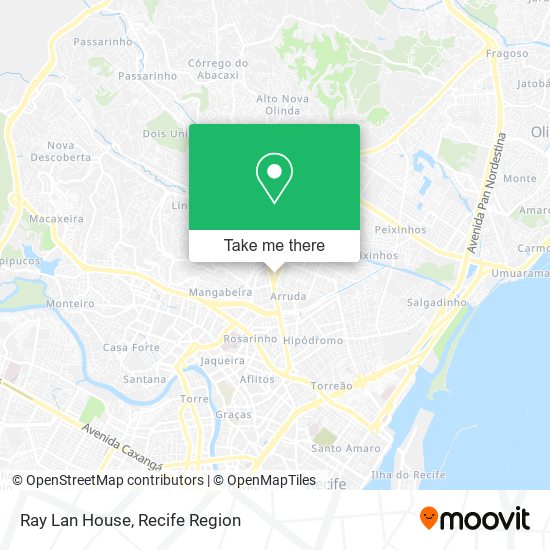 Ray Lan House map