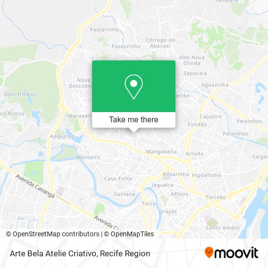 Arte Bela Atelie Criativo map