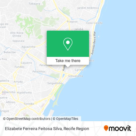 Elizabete Ferreira Feitosa Silva map