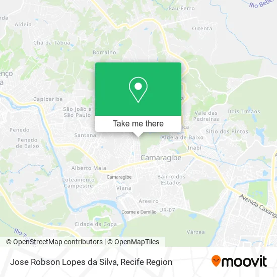 Jose Robson Lopes da Silva map
