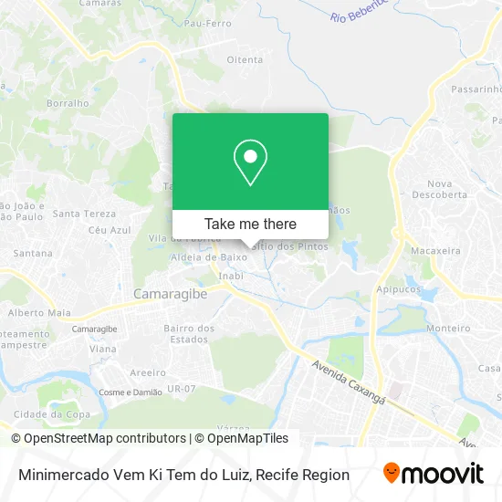 Minimercado Vem Ki Tem do Luiz map