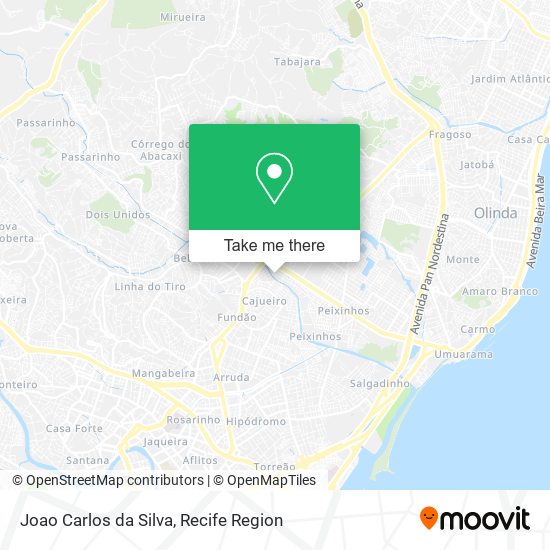 Mapa Joao Carlos da Silva