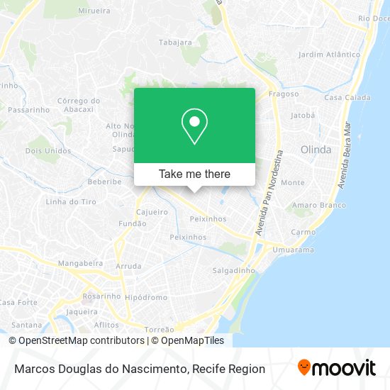 Marcos Douglas do Nascimento map
