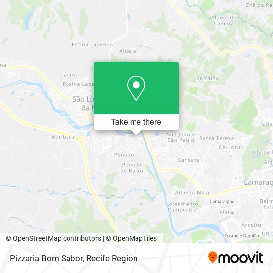 Pizzaria Bom Sabor map