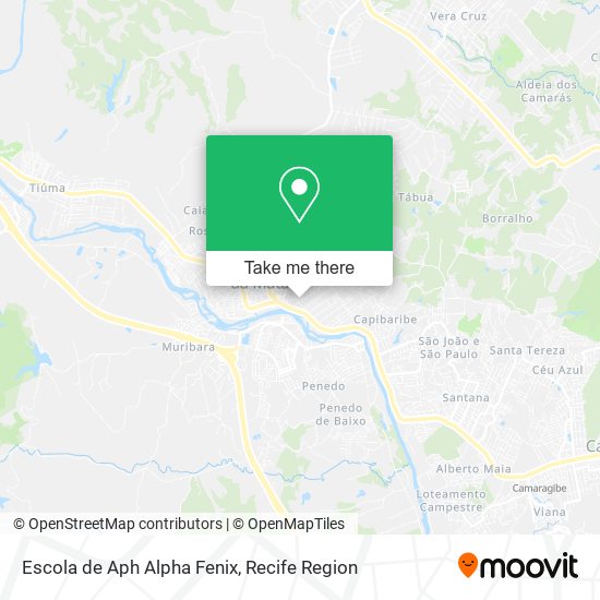 Mapa Escola de Aph Alpha Fenix