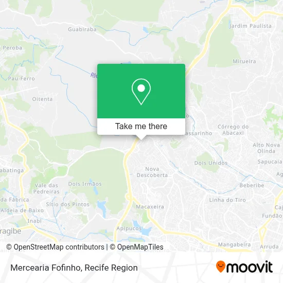 Mercearia Fofinho map