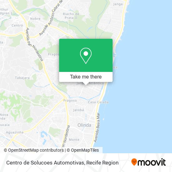 Centro de Solucoes Automotivas map