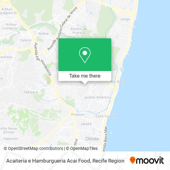 Acaiteria e Hamburgueria Acai Food map