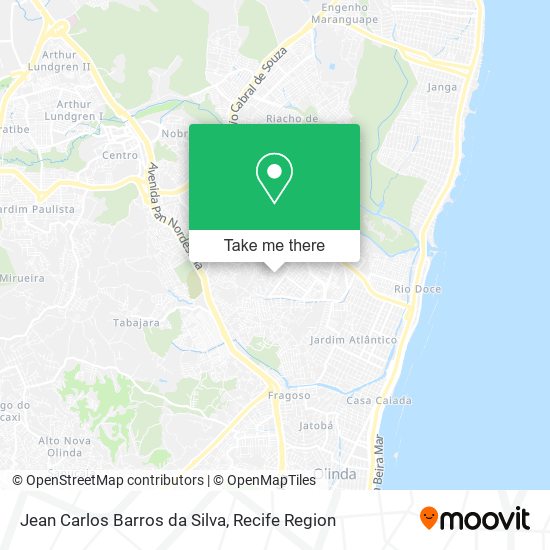 Jean Carlos Barros da Silva map