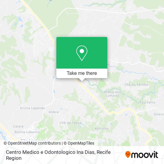 Mapa Centro Medico e Odontologico Ina Dias