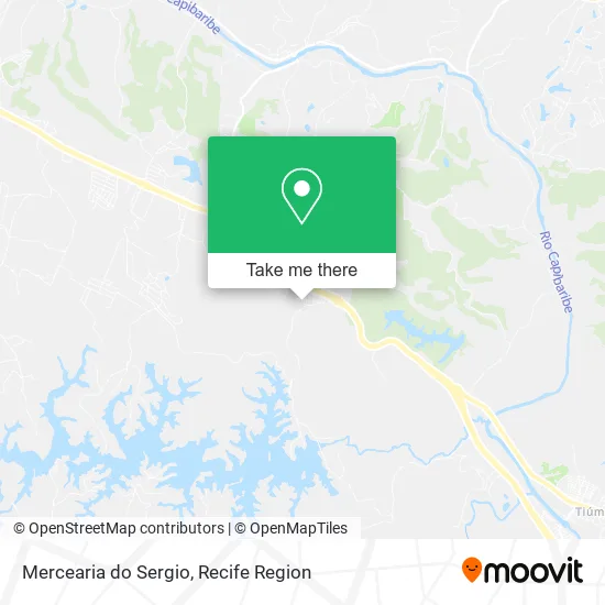 Mercearia do Sergio map
