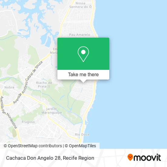 Cachaca Don Angelo 28 map