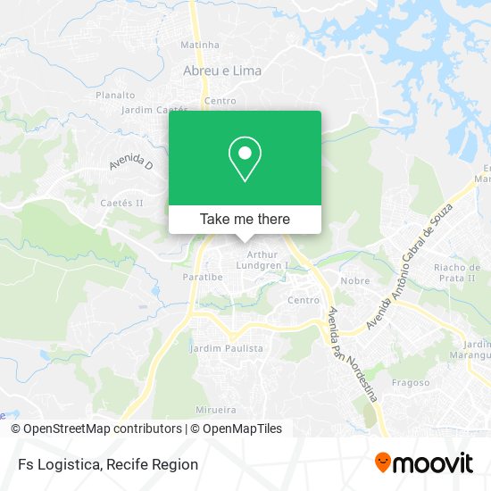 Fs Logistica map