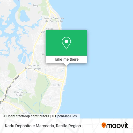 Kadu Deposito e Mercearia map
