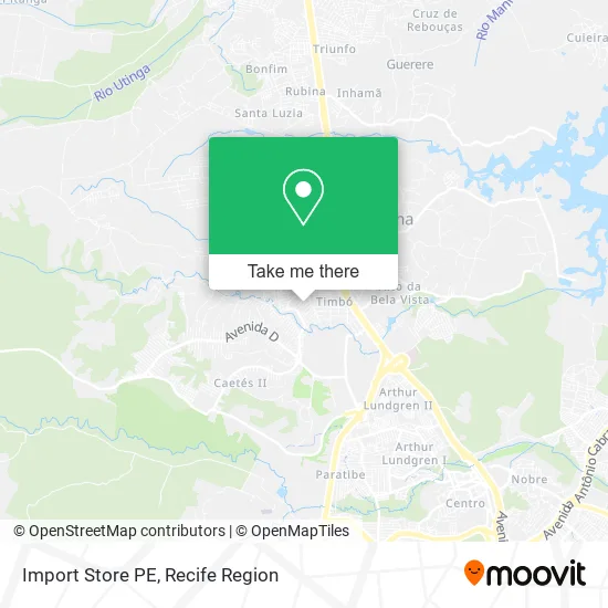 Import Store PE map