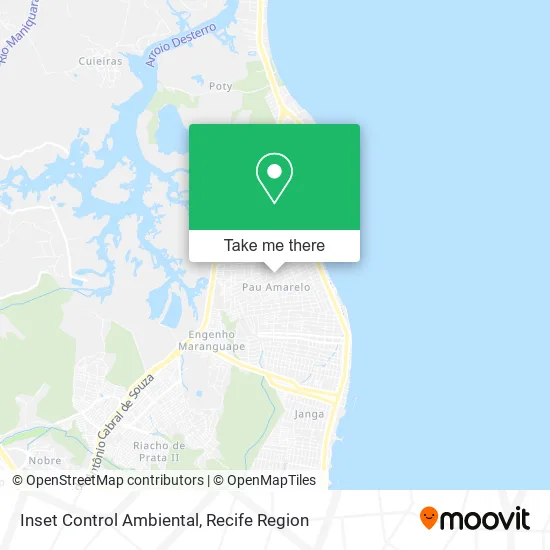 Inset Control Ambiental map