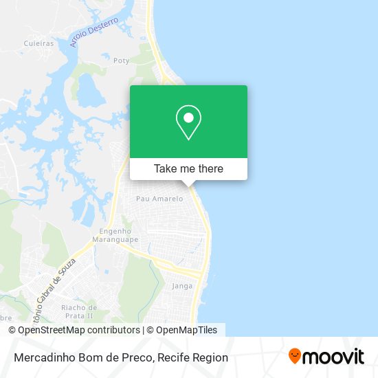 Mercadinho Bom de Preco map