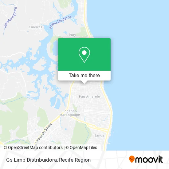 Gs Limp Distribuidora map