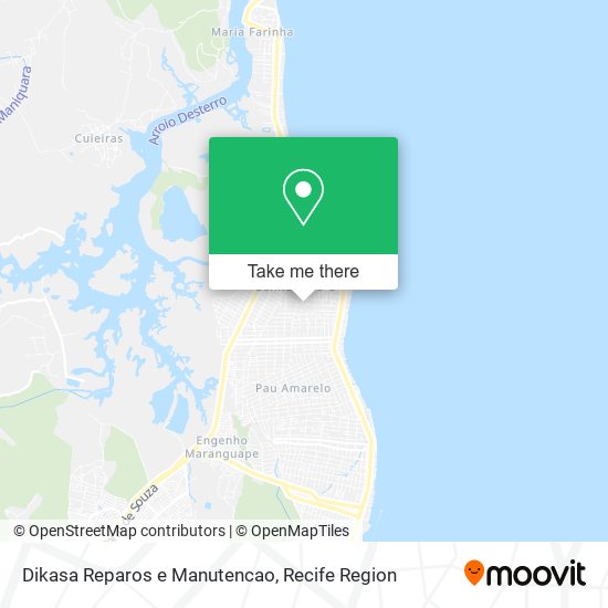 Dikasa Reparos e Manutencao map